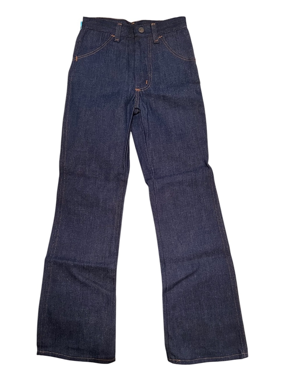 Vintage Boy’s Wrangler Dark Blue Boot Flare Jeans - Deadstock